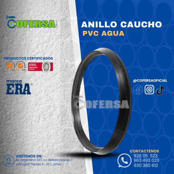 ANILLO CAUCHO