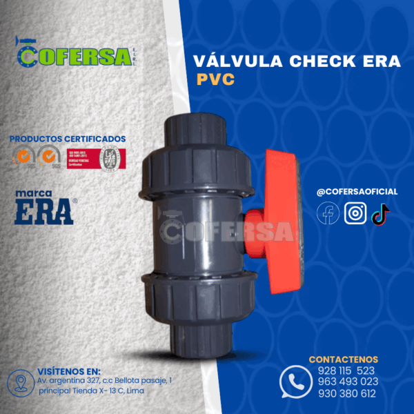 VÁLVULA DOBLE UNIVERSAL
