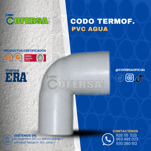 CODO SP TERMOFORMADO