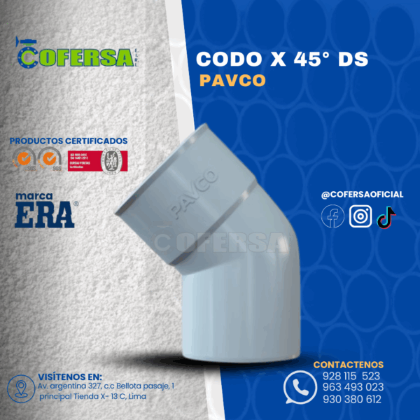 CODO DS PAVCO