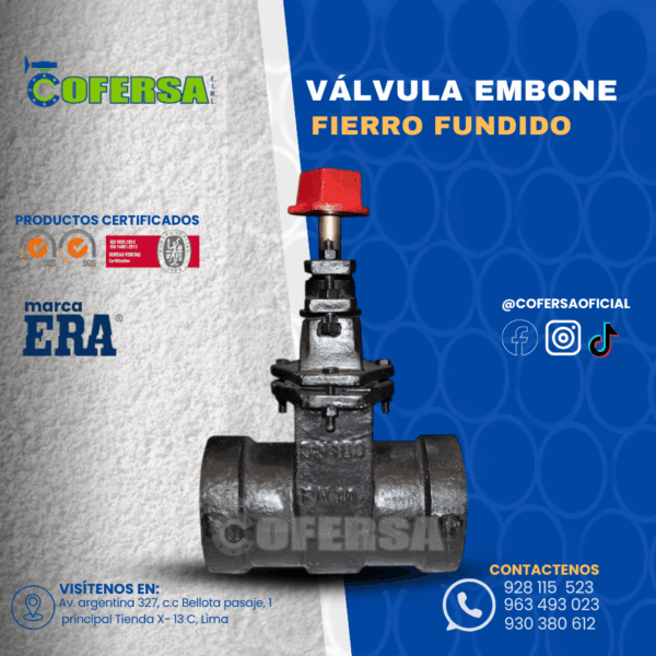 VÁLVULA EMBONE FF