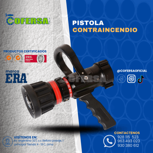 PISTOLA CONTRA INCENDIO