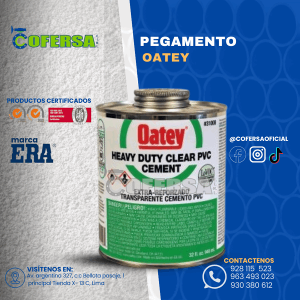 PEGAMENTO OATEY VERDE
