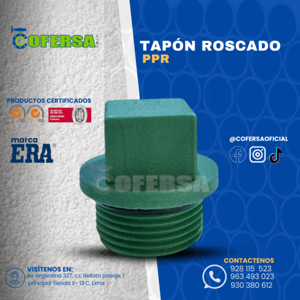 TAPÓN ROSCADO