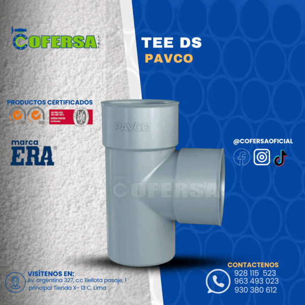 TEE DS PAVCO