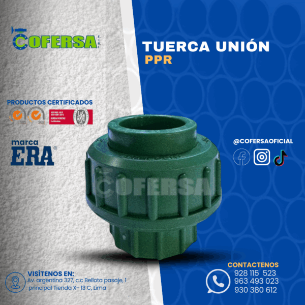 TUERCA UNIÓN