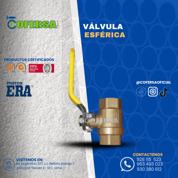 VÁLVULA ESFÉRICA