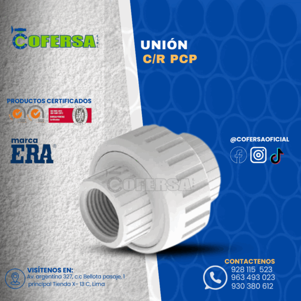 UNIÓN C/R PCP